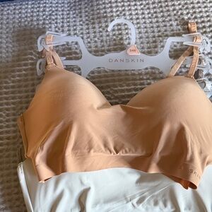 Danskin Seamless Bralette in Peach Nude
